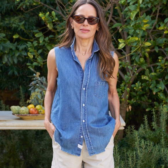 Frank & Eileen Fiona sleeveless shirt XXS - Picture 5 of 12